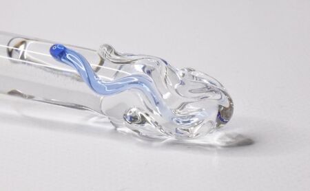 clarto　ガラスペンyururi　筆記用具 ガラスペン 硝子ペン 手作り ガラス 硝子 シンプル インク 手紙 日記 プレゼント ギフト 墨田区 東京都 黄
