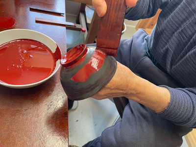 川連漆器　本溜内黒口福椀【(株)佐藤商事】[B5507]