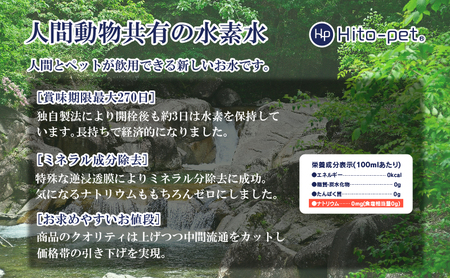 スイソDo！レギュラーサイズ 225ml×20本 高濃度水素水 ペット用水素水 保存水 非常持ち出し用アルミ容器 ペットウォーター 人間ペット共用 雪解け水 清涼飲料水