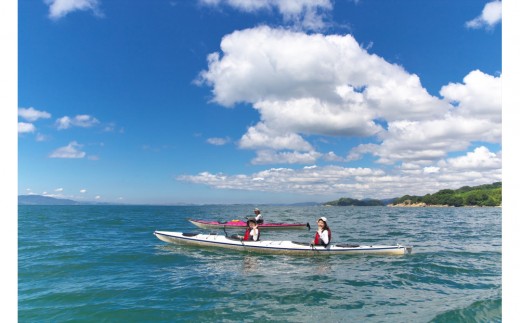 
                  牛窓シーカヤック体験ツアー／ハーフデイトレイル （大人1名用）
                