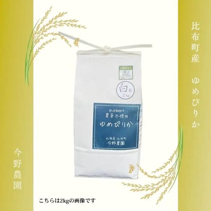 令和7年産 今野農園 ゆめぴりか 精米 10kg 【ピリカ(株)】 化学肥料不使用 米 お米 北海道米 特Aランク 国産 白米 コメ 2025年産 北海道 比布町 ぴっぷ 1012-005