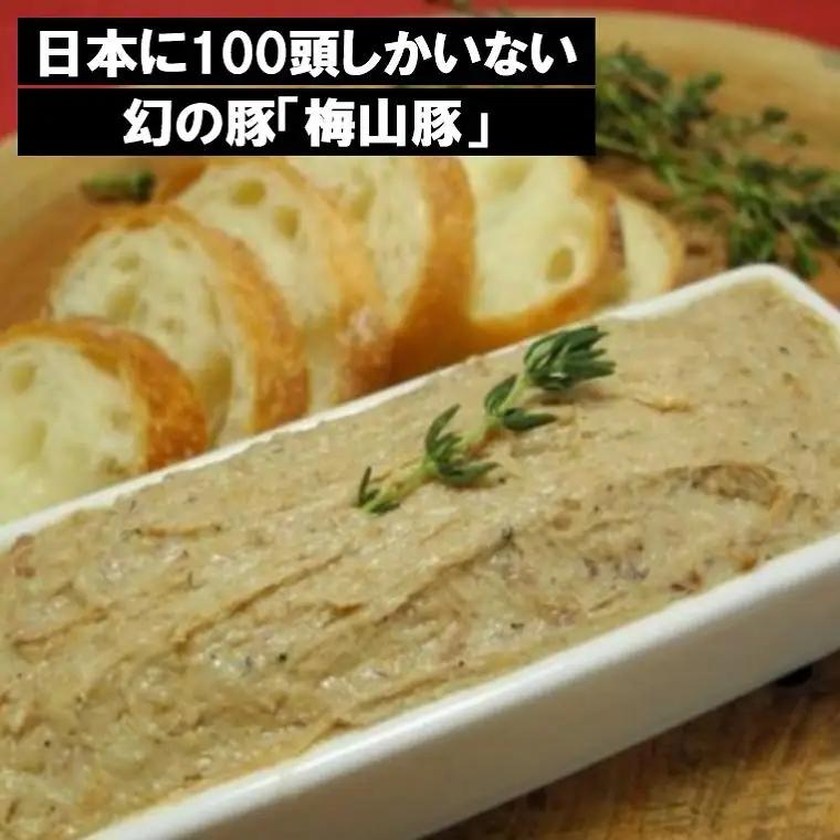 K1077 塚原牧場の幻の豚「梅山豚」のリエットセット