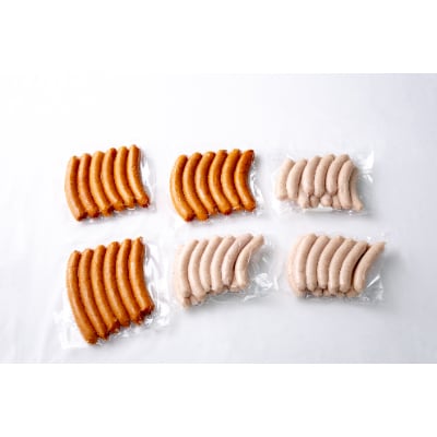 ソーセージ大満足セット!合計54本 約2.1kg!!【配送不可地域：離島】