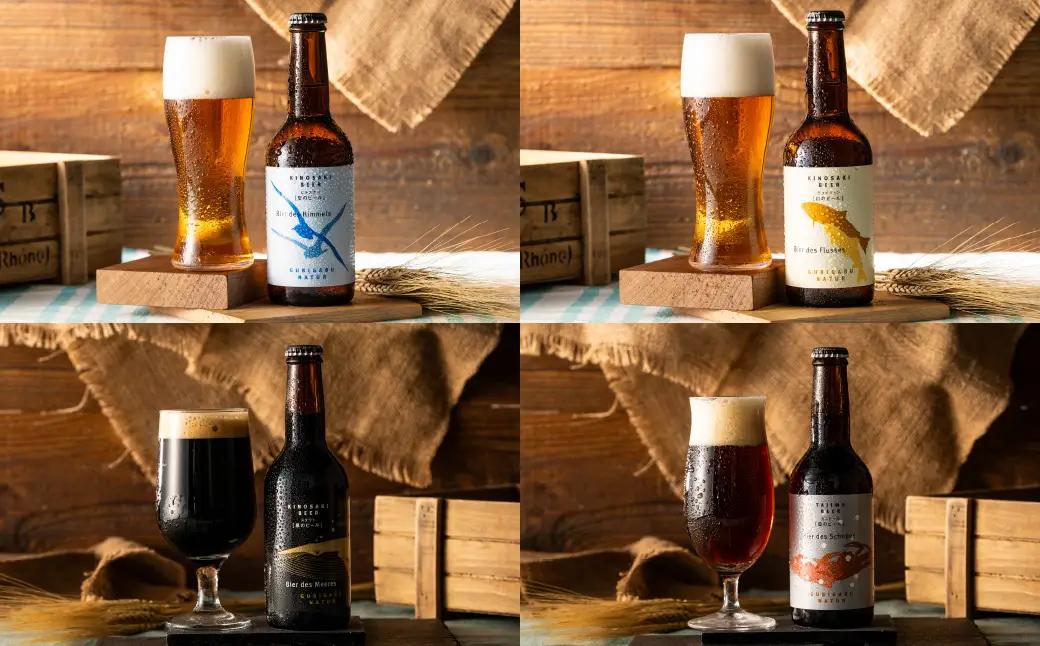 城崎温泉の地ビール（8本）＆ 燻製ミックスナッツ