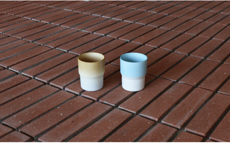1616/ S&B Mug Blue & Light Brown セット【1616/arita japan】有田焼 食器 カップ マグカップ ブルー ブラウン シンプル A22-100