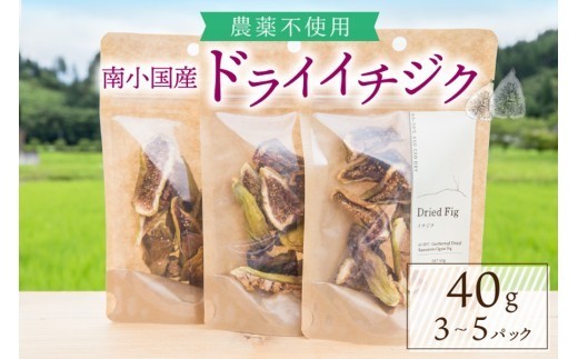 天然の地熱で旨味を凝縮！南小国産ドライイチジク 3袋/5袋 40g 3袋 地熱 国産 南小国産 ドライイチジク ドライフルーツ イチジク いちじく オーガニック おやつ 持ち運び ギフト 贈答用 fig310 熊本 阿蘇 南小国町 送料無料