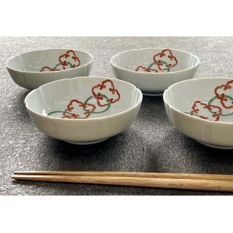 有田焼【其泉】輪つなぎ小鉢（11.5cm）4個 賞美堂本店 A30-406_イメージ3