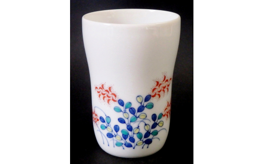 【伊万里焼】市川冬山窯「色鍋島フリーカップ5個セット」 H750_イメージ5