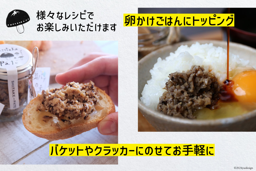 椎茸 パテ 90g×3本入×2箱 ギフトボックス入り [岡田商店 宮崎県 美郷町 31ac0031] しいたけ どんこ 乾椎茸 ジャム パテ 送料無料 贈り物 プレゼント ギフト 父の日 母の日 バケ