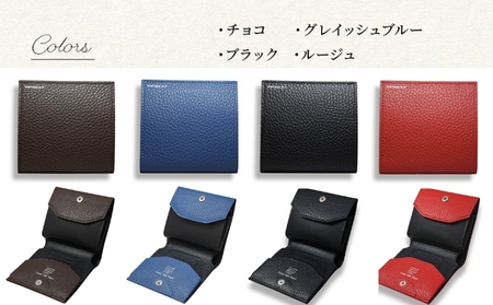 財布 二つ折り 小さい縦づかい財布 （納期：入金から3か月程度）／メンズ レディース コンパクト レザー ファッション小物 おしゃれ 雑貨 日用品 ウォレット ハンドメイド 薄い カード 小銭入れ グ
