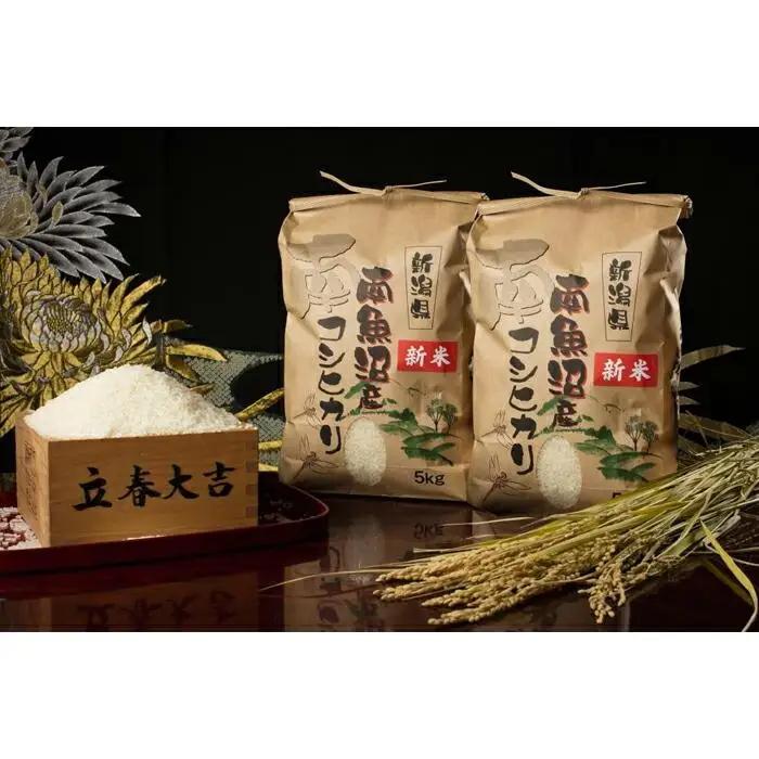 【令和8年 新米予約 全3回定期便】南魚沼塩沢産コシヒカリ 白米10kg×3回  | 米