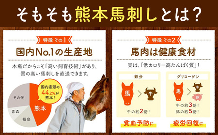 馬刺し 極上 霜降り 2種 食べ比べ セット 株式会社利他フーズ《30日以内に出荷予定(土日祝除く)》 中トロ 大トロ 国産 冷凍 生食用 肉 馬肉 ふるさと納税馬刺し 熊本県 南阿蘇村 送料無料 馬