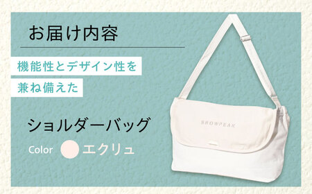 バック FUKUYAMA Denim Shoulder Bag（カラー：Ecru） 広島県福山市/株式会社スノーピーク バッグ ショルダーバック デニム レディース メンズ 斜めがけ[BACO009]