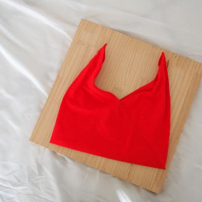 ふるさと納税 田原本町 あづま袋 Sサイズ 1セット/カラー レッド/お弁当袋に。 |  | 02