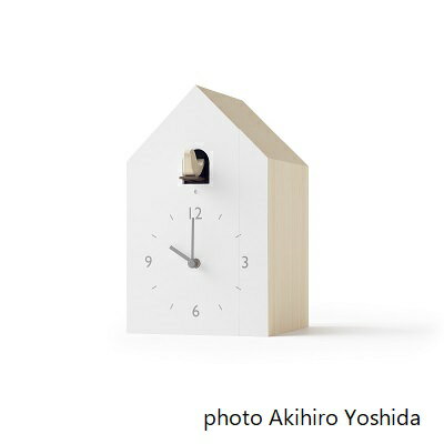 【ふるさと納税】cuckoo-collection / bookend （NL19-01） レムノス Lemnos 時計　インテリア　お届け：※申込状況によりお届け迄1～2ヶ月程度かかる場合があります。