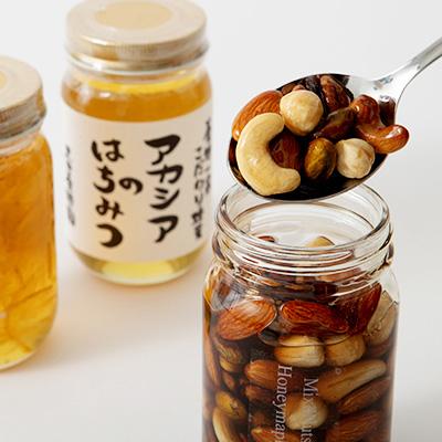 ふるさと納税 鹿沼市 ＜創業100年＞国産天然はちみつと加工はちみつおすすめセット |  | 02