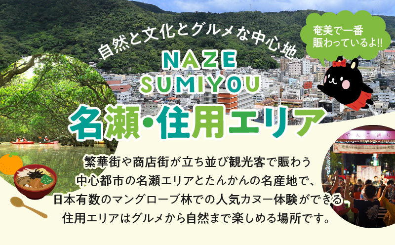 鹿児島県奄美市の対象ツアーに使えるHISふるさと納税クーポン 寄附額1,000,000円