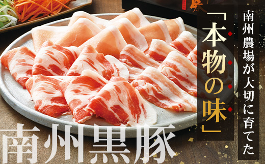 鹿児島県産 黒豚 しゃぶしゃぶ＆テキカツセット 3種 セット 約760g（肩ローススライス200g×2・バラスライス200g×2・ローステキカツ90g×4） NS-503 ｜ 肉 お肉 豚肉 豚 にく