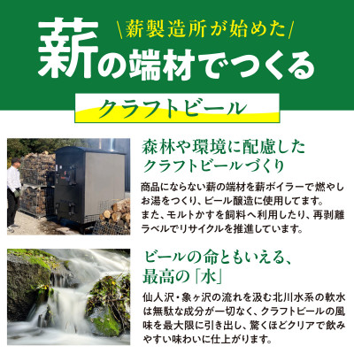 新クラフトビール飲み比べ 12本セット【ForestBrewing醸造所】【配送不可地域：離島】