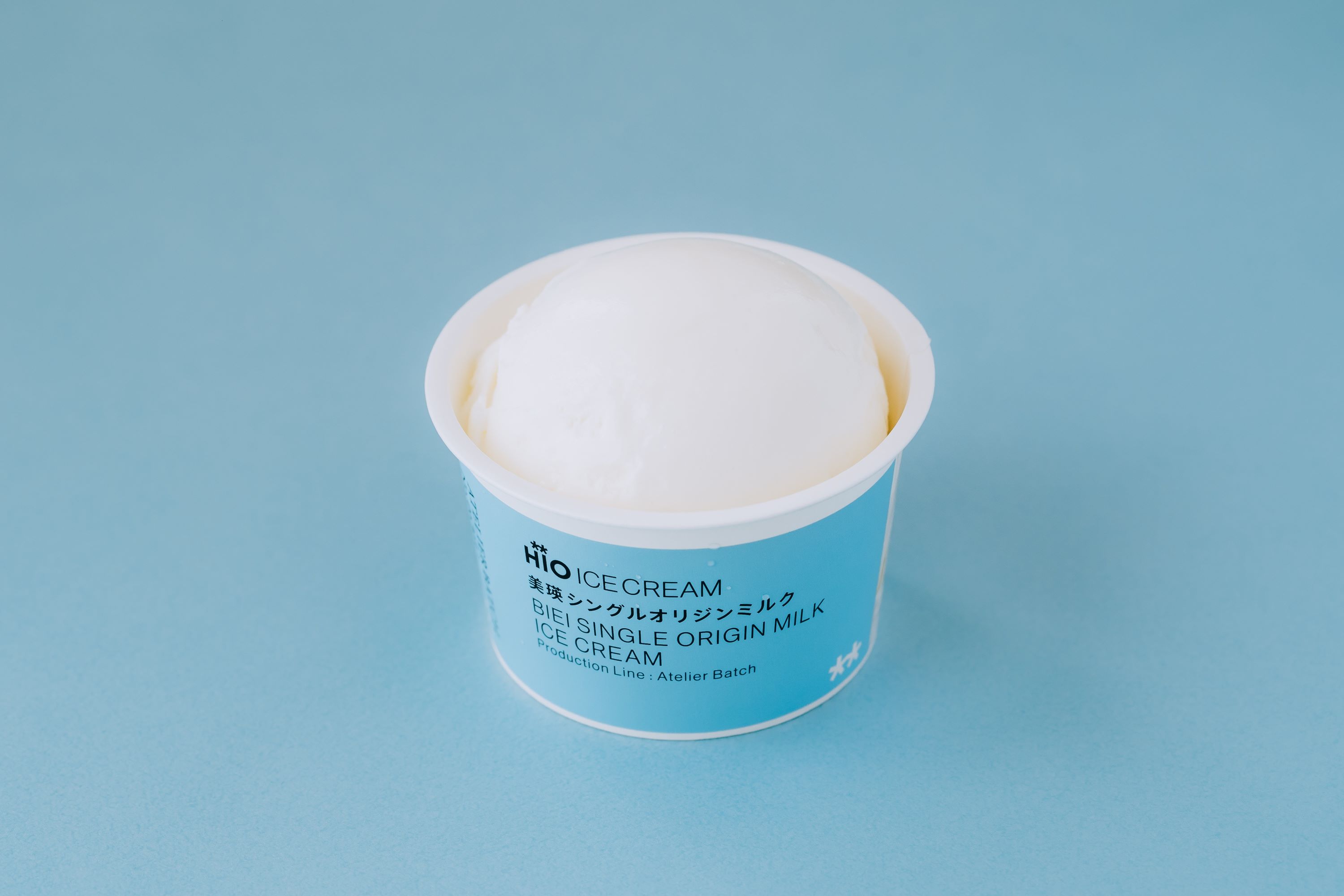 HiO ICE CREAM　美瑛シングルオリジンミルク4個　塩キャラメル2個　フローラルチョコレート2個　計8個