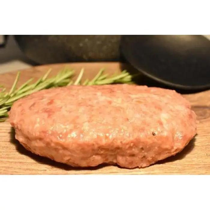 贅沢グルメを味わえる熊野牛「生」ハンバーグ10個セット（特製ソース・スパイス付）【SW1】