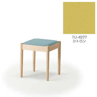 旭川家具 cosine　フォルクスツール メープル　TUシトロン_03595【1493981】