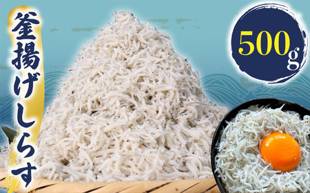 釜揚げ しらす 約500g  【 しらす 】