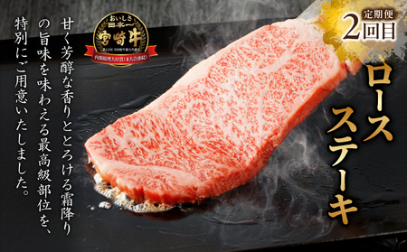 ≪定期便≫＼1か月に2回お届け!!／都農ワイン×ロースステーキ★最強コンビ 肉 牛肉 酒 飲料 国産_T999-004【人気 ワイン ロースステーキ ギフト ワイン ロースステーキ 食品 ワイン ロー