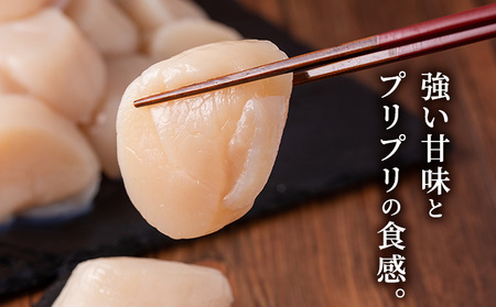 枝幸の四季 ほたて冷凍貝柱1kg（500g×2）5Sサイズ：61～80粒【枝幸ほたて】枝幸海産【 冷凍 貝柱 刺身 大 魚介 海 帆立 年越し 贈答 贈り物 ギフト 魚貝類 北海道 オホーツク 枝幸 