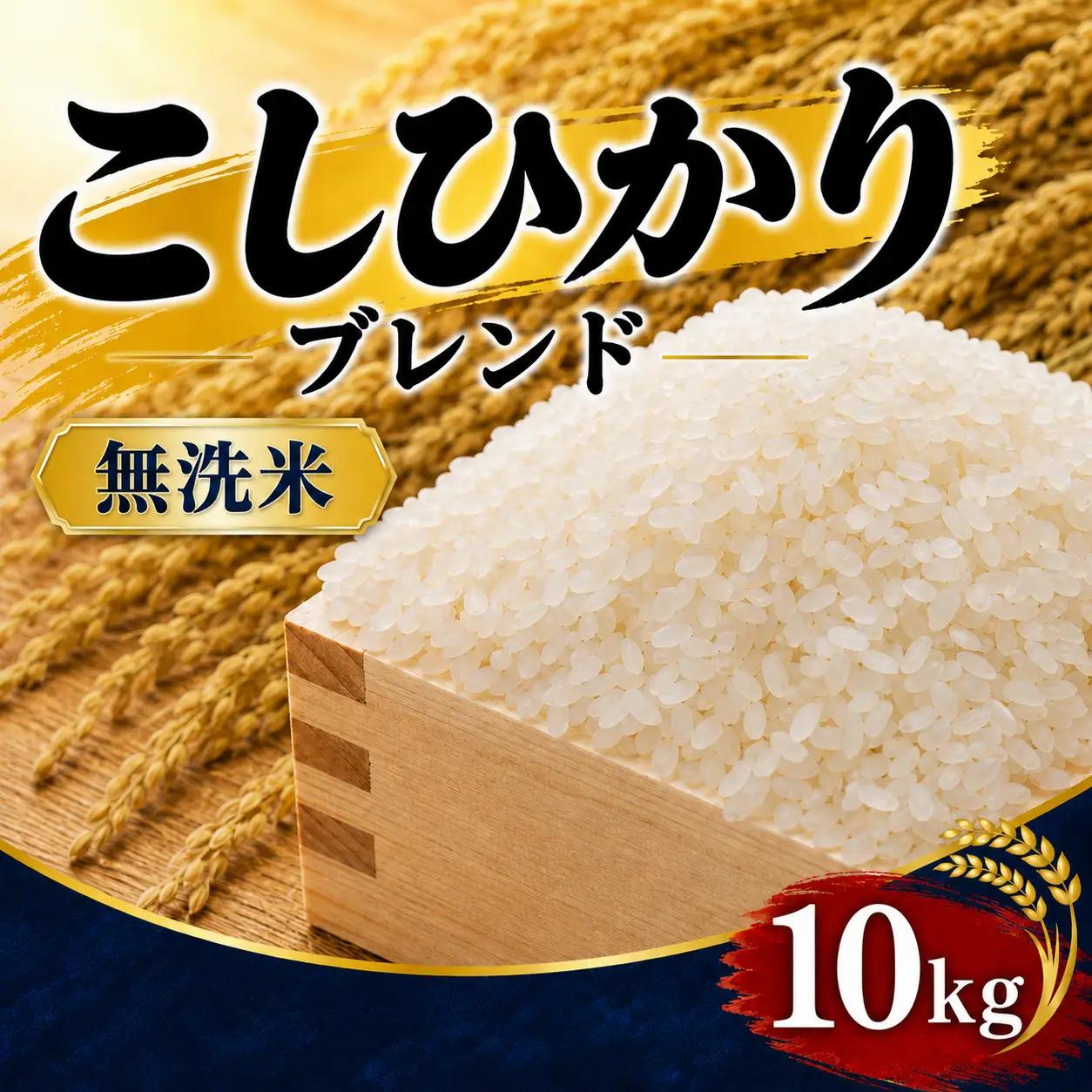 無洗米 コシヒカリブレンド 10kg 無洗 令和7年産