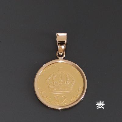 ふるさと納税 山梨市 K24純金 クラウンコイン1/25ozペンダントヘッド |  | 01