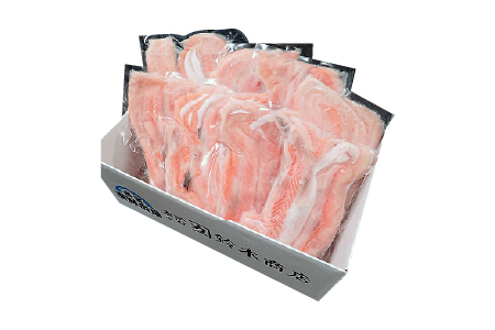 無添加甘塩サーモンハラス(アトランティックサーモン)300g×8P(計2.4kg) A-11234