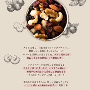 【ふるさと納税】 ミックスナッツ トレイルミックスナッツ 『焙煎ナッツとベリーのミックスナッツ 2.55kg(850g×3袋)×2か月に1回お届け(合計6回)』 [ 無塩 無添加 クランベリー ブルー
