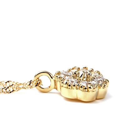 ふるさと納税 山梨県 K18 ダイヤモンドペンダント　0.15CT　P5507DI-Y |  | 03