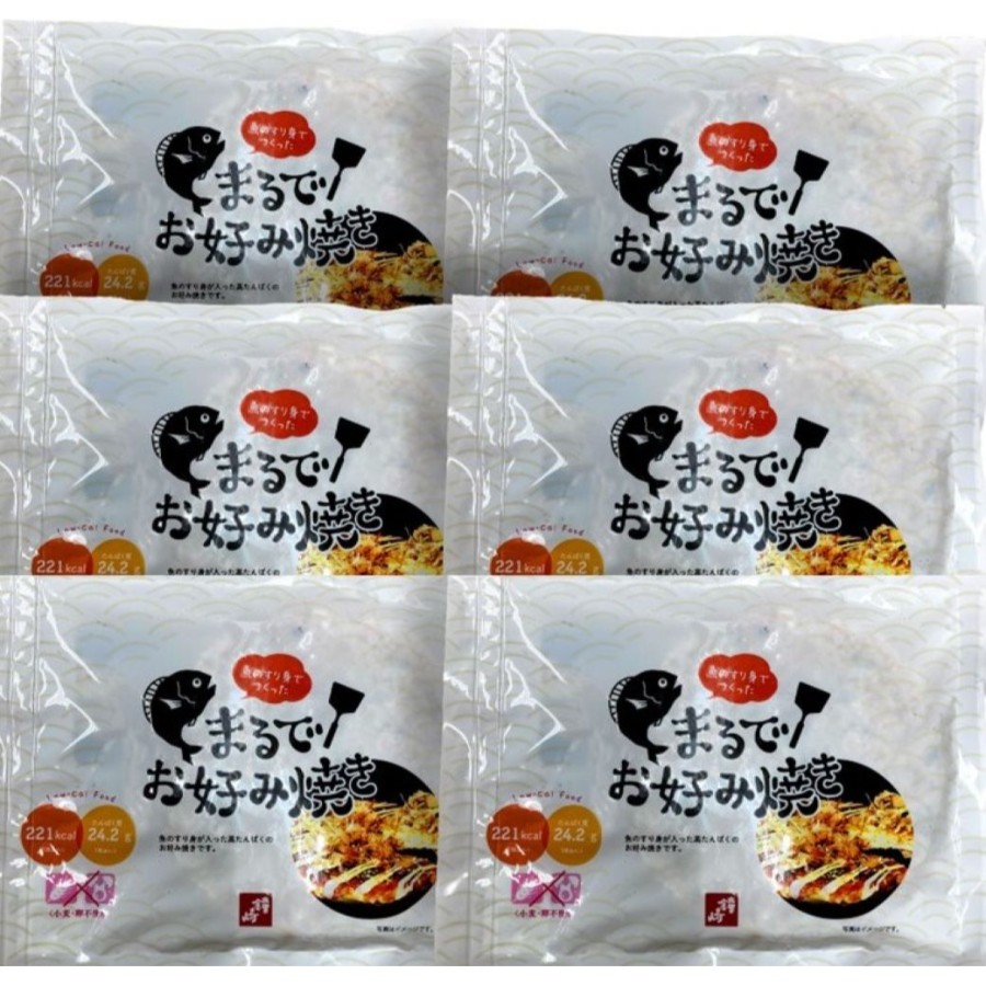 ＜杜のこんだて鐘崎＞まるでお好み焼き6枚入