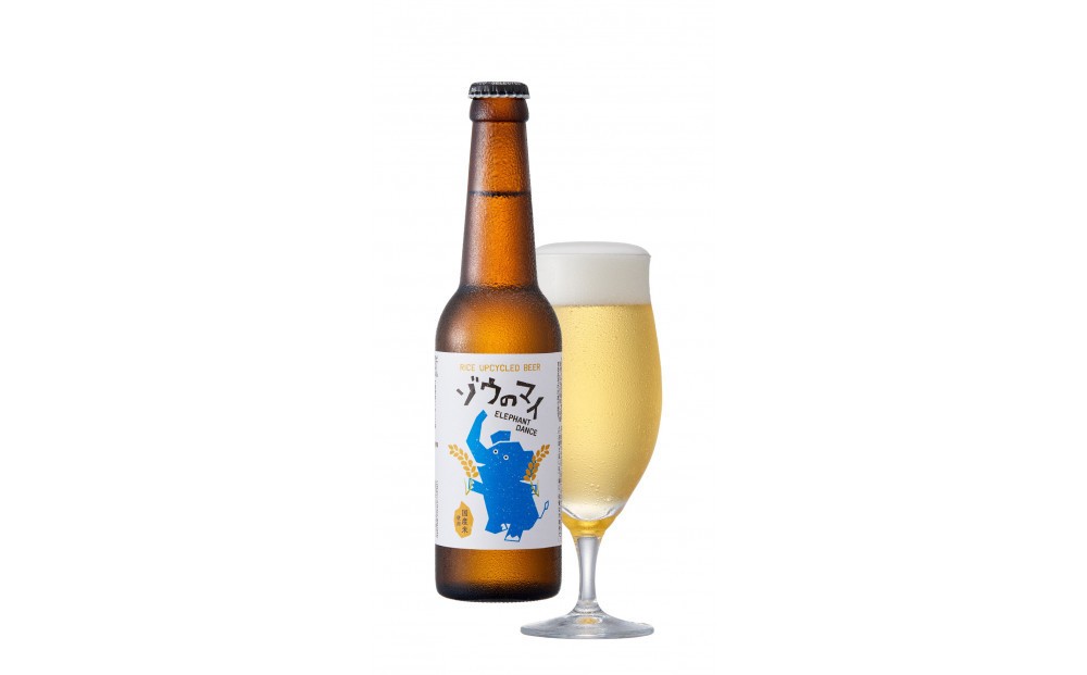 
                  和食にあうアップサイクルビール 「 ゾウのマイ 」 ( 瓶タイプ ) 【 24本セット 】
                