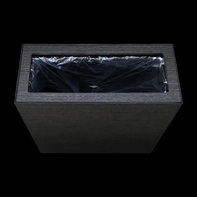 ふるさと納税 和歌山市 バスク ダストボックス スリム 8.5L ブラック 幅を取らないスリムな木目調ゴミ箱 |  | 02