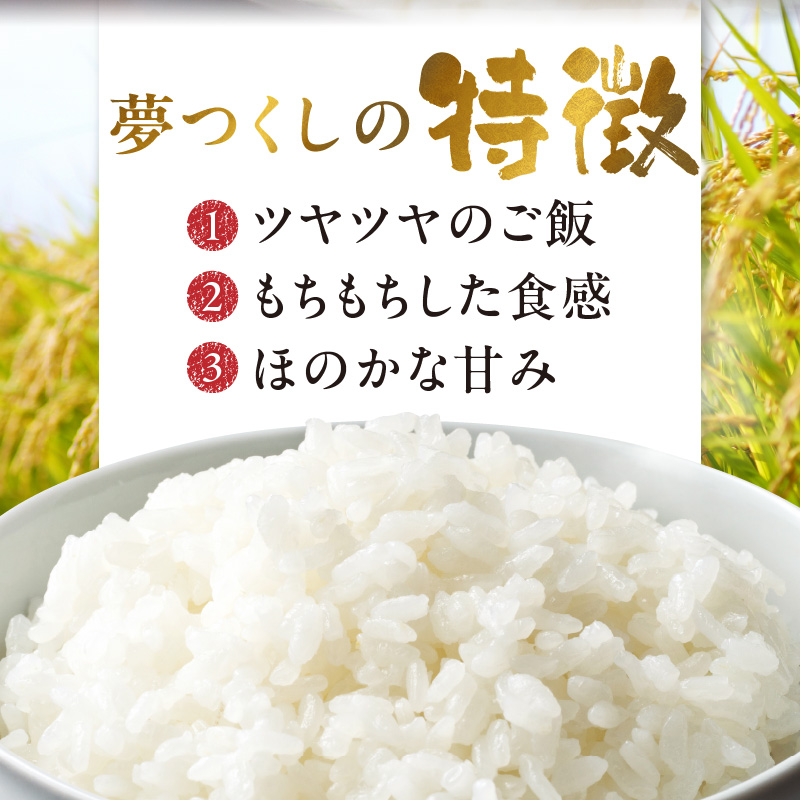 金のめし丸夢つくし　36194　3kg（1袋）　令和7年産 _ 3kg × 1袋 国産 米 福岡県産米 白米 精米 お米 夢つくし オリジナル米 金のめし丸 おいしい ツヤツヤ もちもち ほのかな甘み