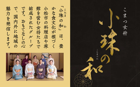 こまつ女将 小珠の和《和餐 伸》こたまのわ会席（２名1組）