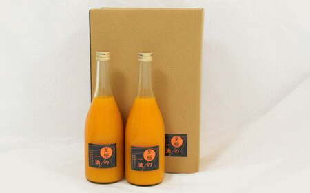 【無添加】田村みかんの新鮮100％ジュース「至極の一滴」720ml×2本入り★2025年2月上旬頃より順次発送［TM22］【tec934】