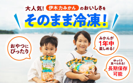【3回定期便】※【11月より発送／先行予約】 冷凍 伊木力みかん 1.6kg(400g×4) / みかん ミカン 蜜柑 柑橘 フルーツ ふるーつ 果物 くだもの 冷凍 冷凍みかん / 諫早市 / 山野
