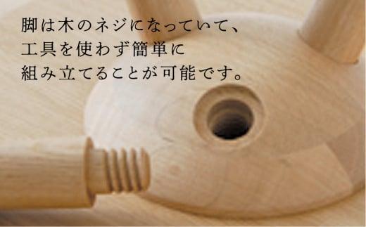 【高島屋選定品】飛騨の家具 ROUND TABLE〈TRITON・トリトン〉ブナ材 nissin | 日進木工 川上元美コラボ サイドテーブル 飛騨家具 ブナ 木製 机 リビング 寝室 シンプル デザ