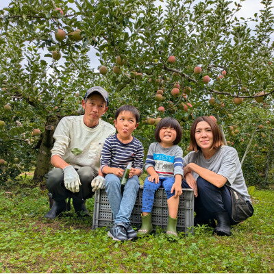 【ふるさと納税】＜信州中野まつじるし農園＞完熟ふじ家庭用 約5kg【1204851】