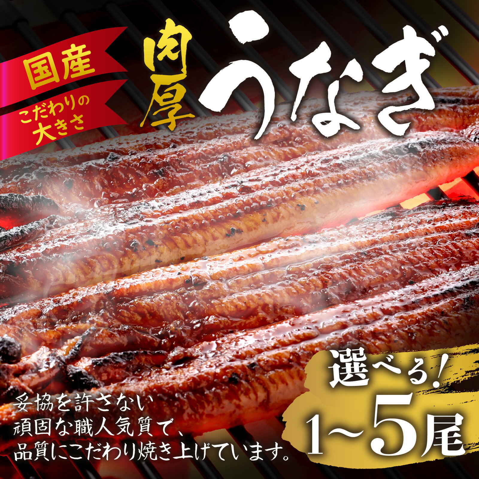 【ふるさと納税】 国産 活うなぎ蒲焼 選べる尾数 約270g×1尾～5尾 国産 愛知県産 網焼 かばやき 自然解凍 無着色 タレ ごはんがすすむ 鰻 ウナギ うなぎ 270g 日本産 真空パック 個包装 小分け 冷凍 のし ギフト 送料無料