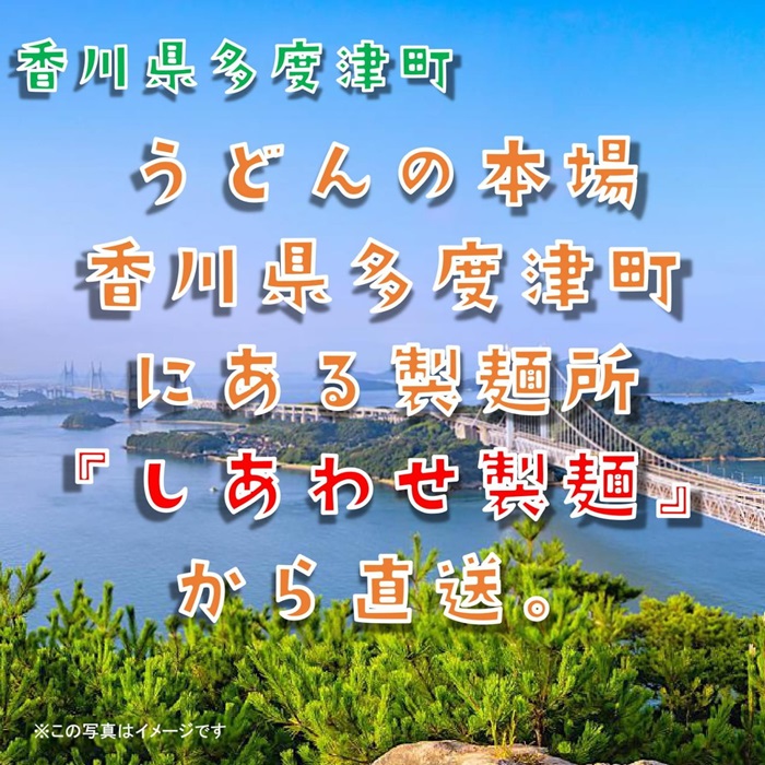しあわせ製麺 本場讃岐純生熟成うどん 大盛20人前 鎌田醤油特製うどんつゆ付き【A-140】