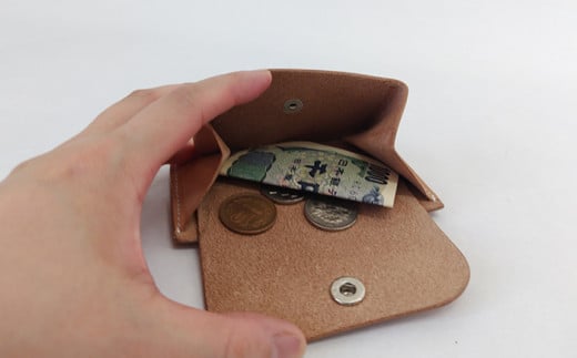 【4358 aging&anti－aging】 本革 コンパクトウォレット ／ ミニ 財布 レザー カード収納