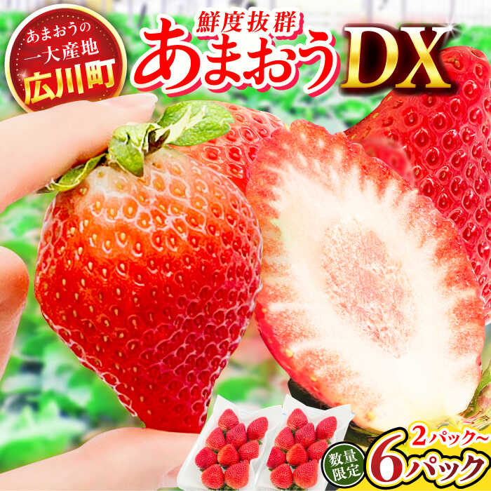 【ふるさと納税】【選べるケース数×定期便】【★先行予約★　2026年2月発送開始】博多あまおう 1～3ケース/1～3回定期便 広川町 / JAふくおか八女農産物直売所どろや[AFAB018]