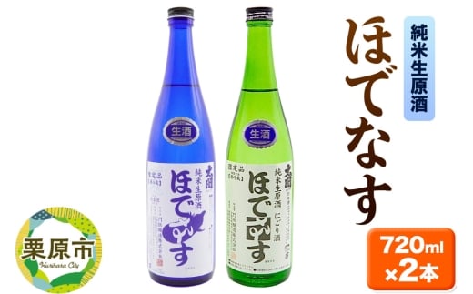 日本酒 宮城・栗原の純米生原酒「ほでなす」720ml×2本 酒 お酒 中條酒店 宮城県 栗原市