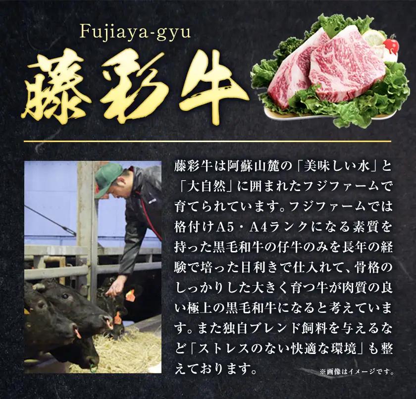 肉 藤彩牛 厳選3種の食べ比べ カルビ バラ モモスライス ローススライス 計 600g 各 200g 亀井通産株式会社《30日以内に出荷予定(土日祝除く)》 熊本県 菊池市 肉 牛肉 バラ カルビ 