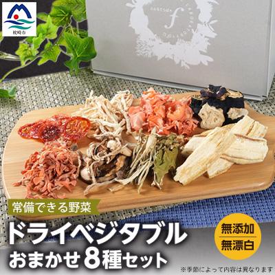 ふるさと納税 枕崎市 常備できる 野菜 ドライベジタブル 乾燥野菜 8種セット 鹿児島県産 A8-48